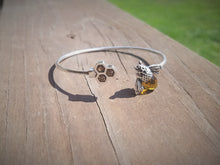 Load image into Gallery viewer, Honey Bee Cuff Bracelet