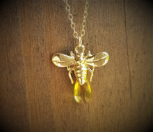 Load image into Gallery viewer, Honey Bee Necklace
